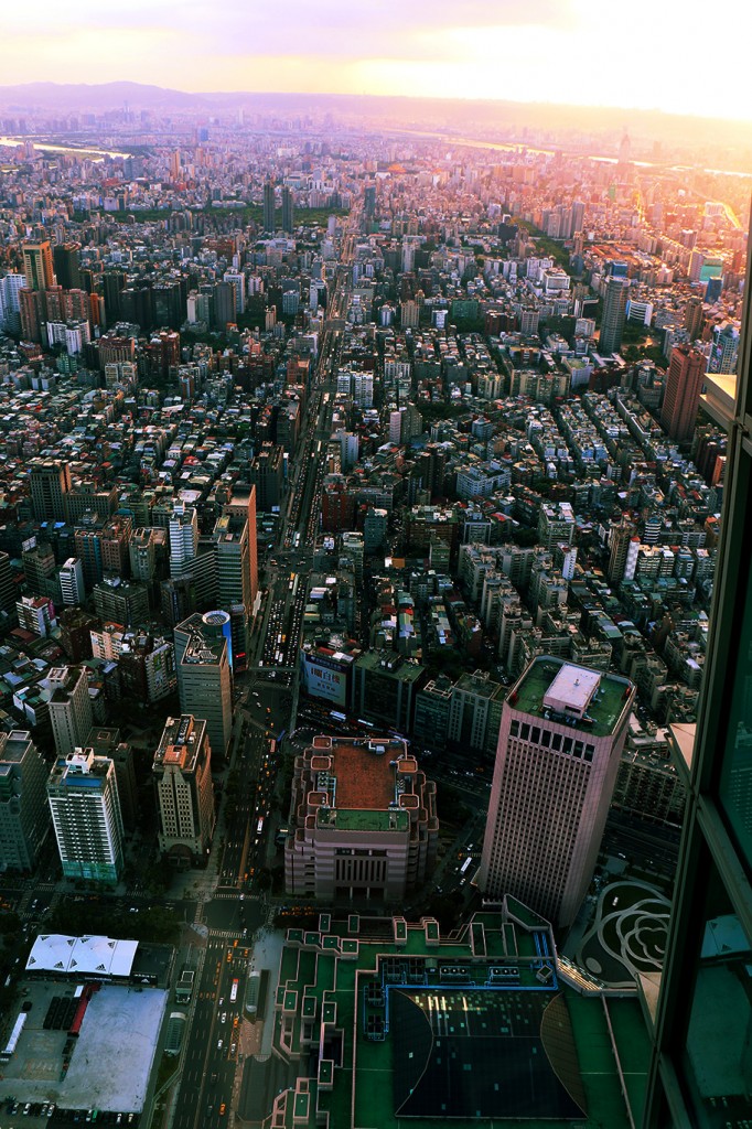 Aussicht vom Taipei 101