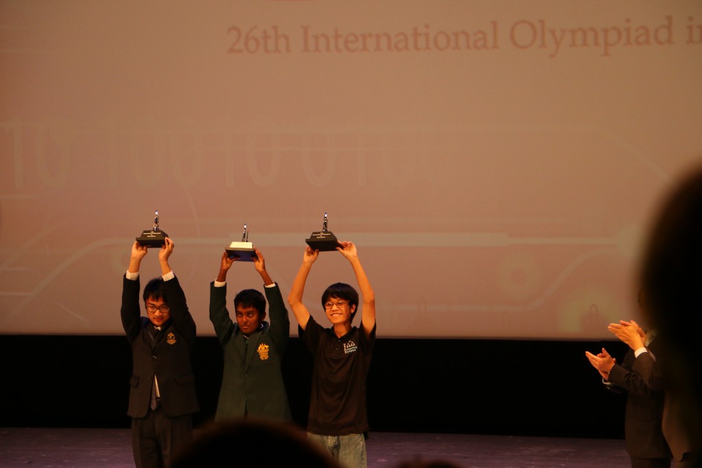 Die Gewinner der IOI 2014